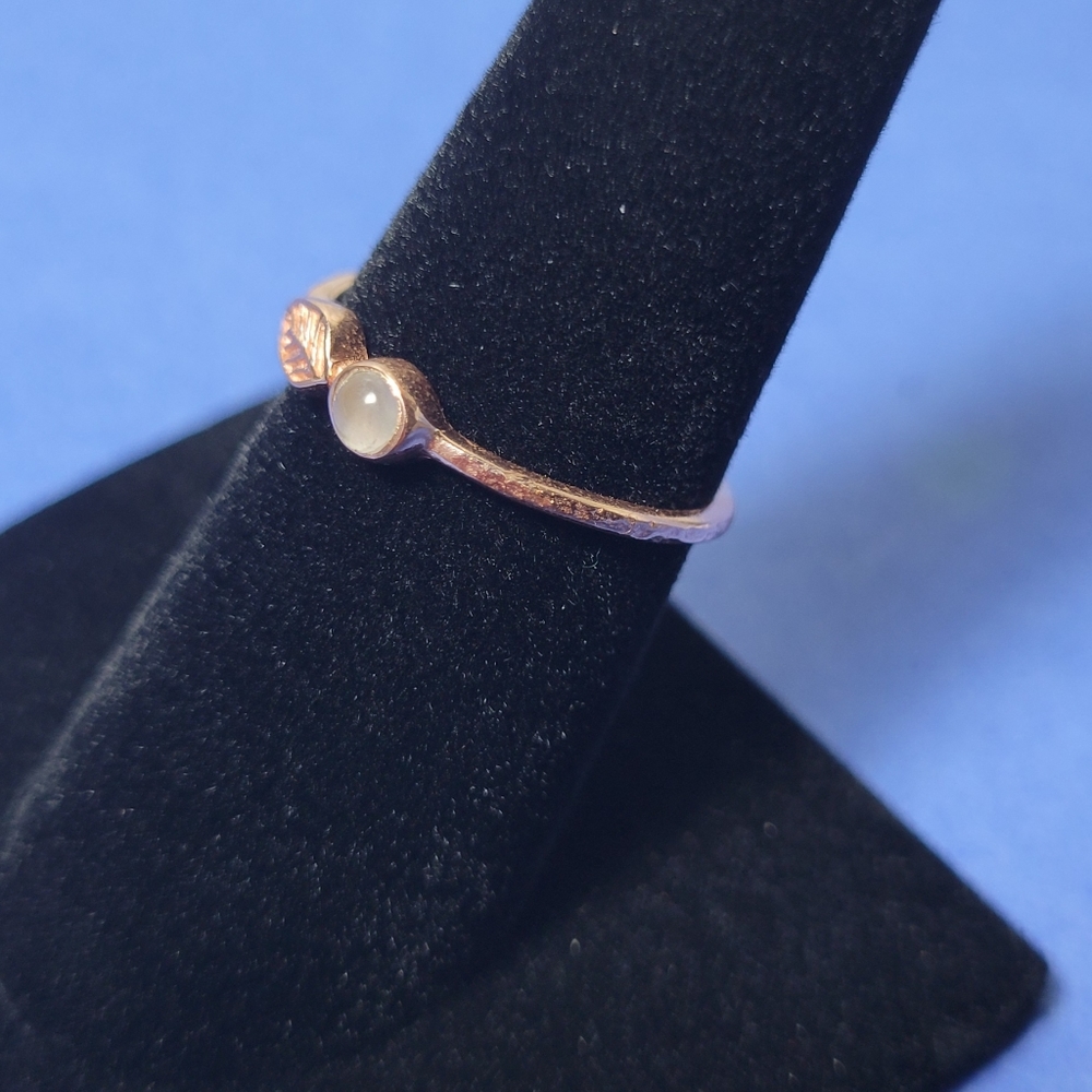 ❤ 925-SILVER RING BRONCE COLOR SIZE 7 - Picture 3 of 8